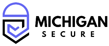 Michigan secure purple logo