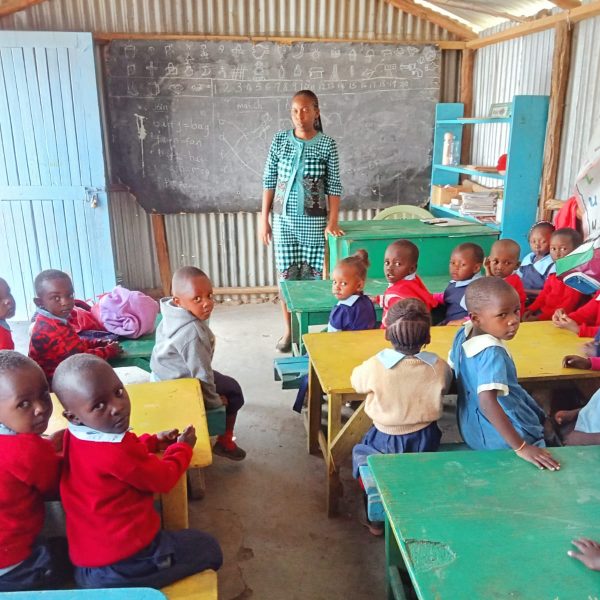 Shalom prep students ready to learn in the classroom